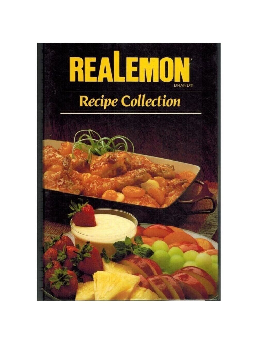 ReaLemon Recipe Collection Cookbook Spiral Bound 1987 Edition By Borden Kitchens